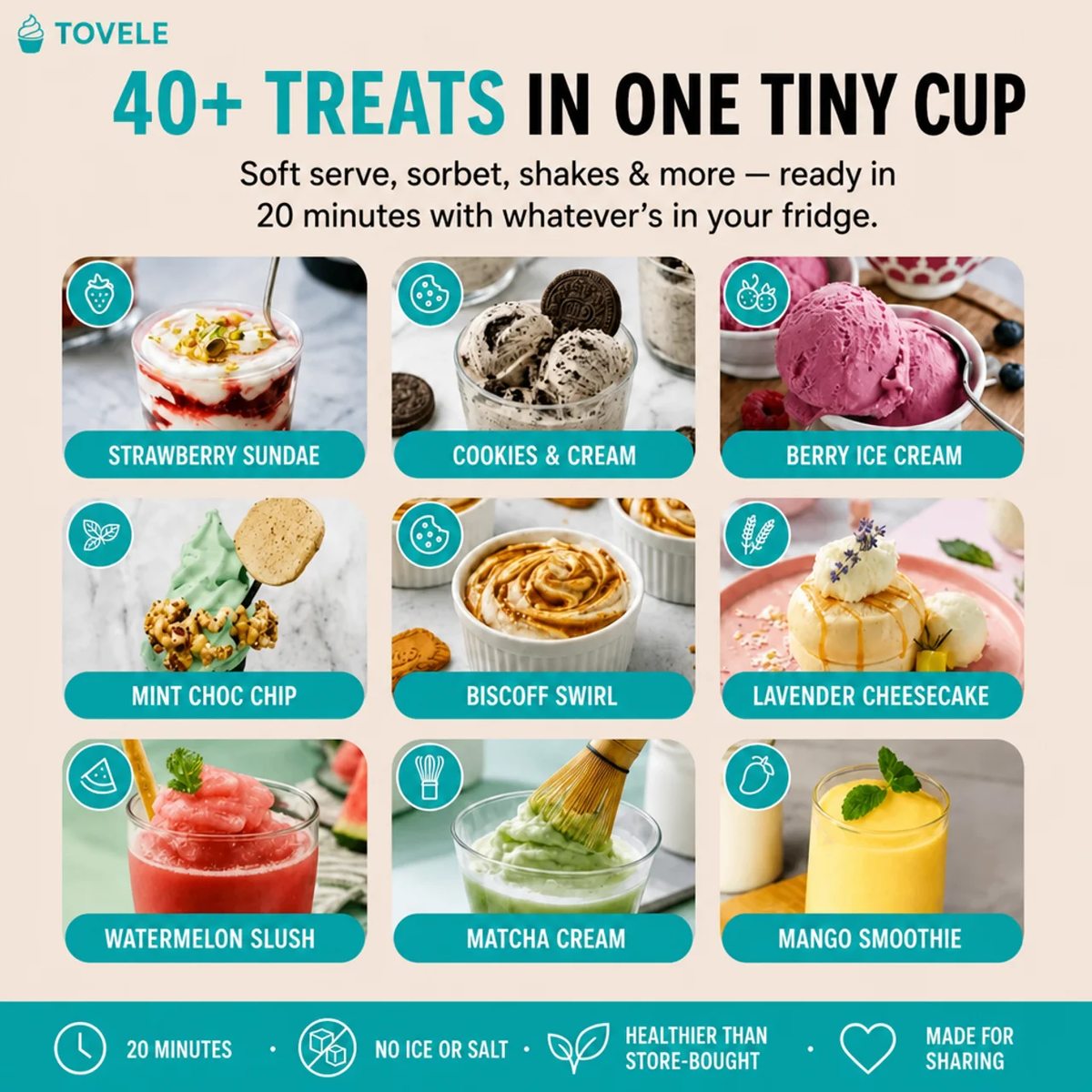 Tovele | Ice Cream Maker™