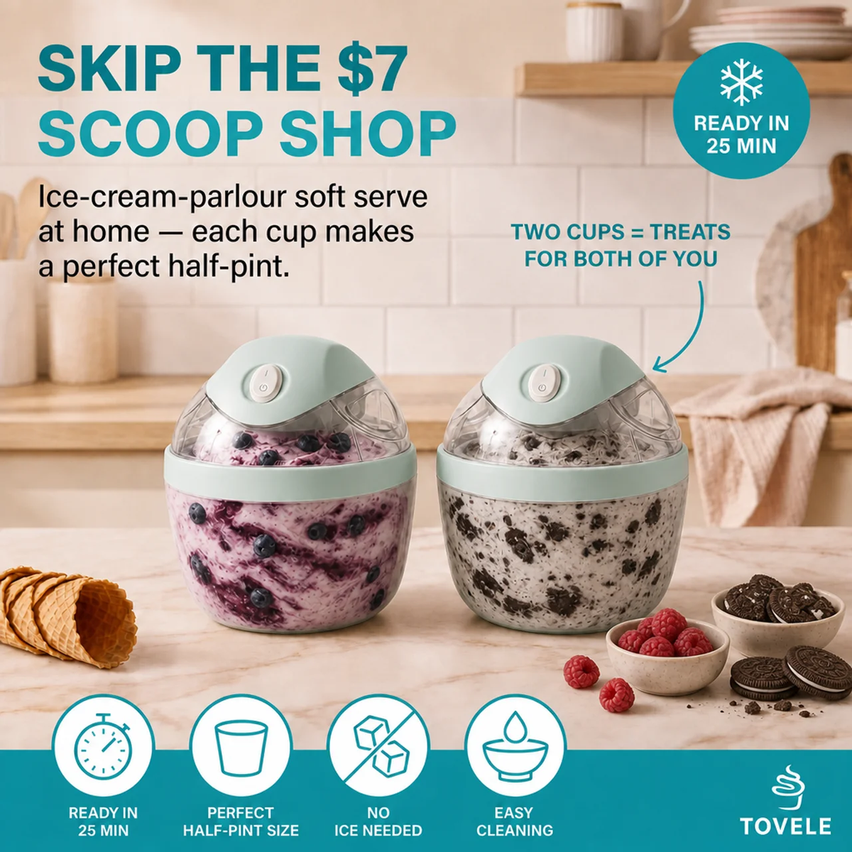 Tovele | Ice Cream Maker™